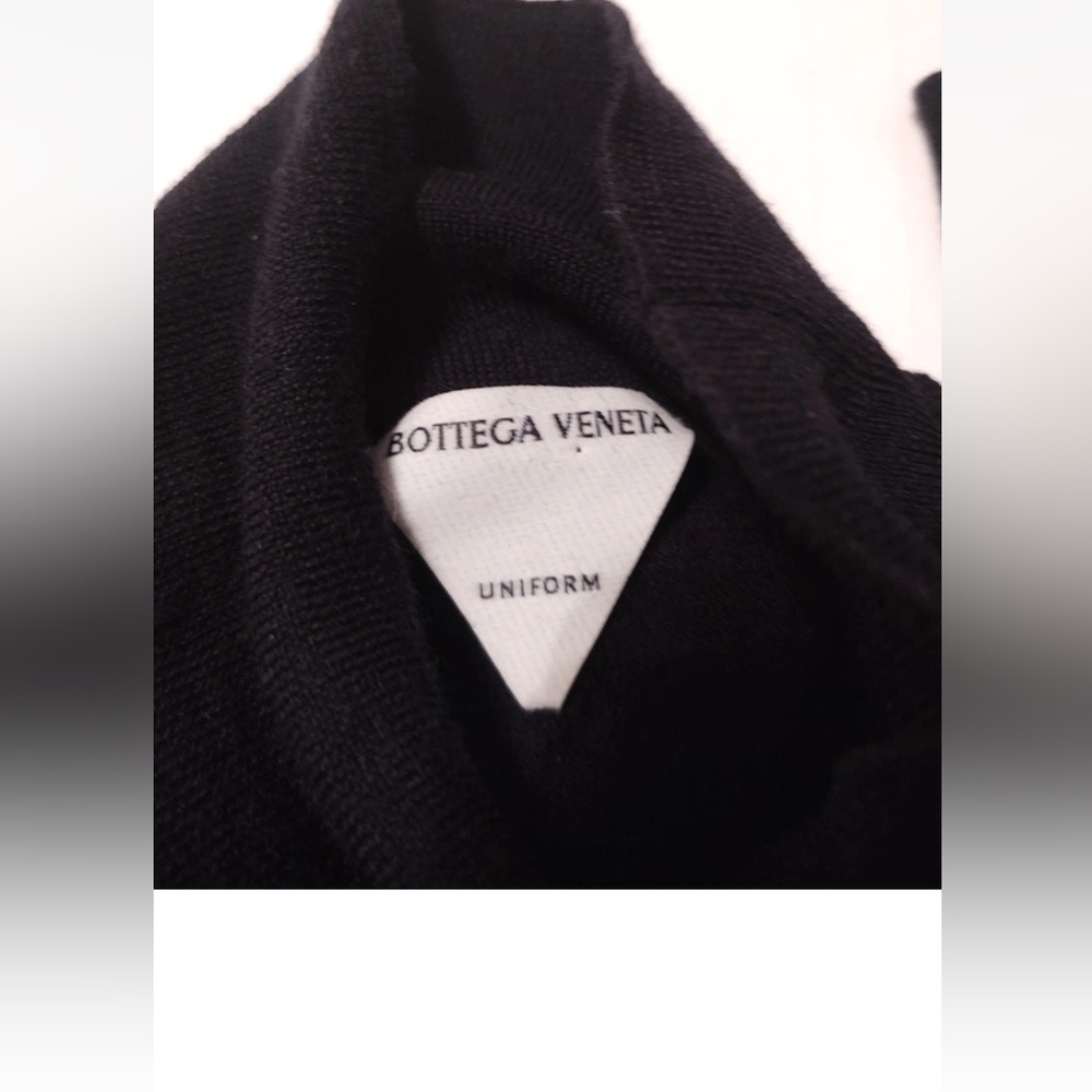 Bottega Veneta Midnight Navy Blue MockTurtleneck Sweater made in Italy 🇮🇹 - Picture 5 of 17